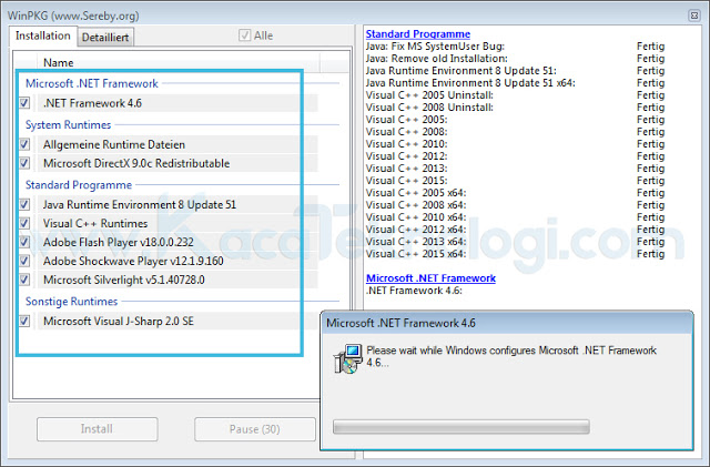 Perbarui File System Dengan AIO Driver Package