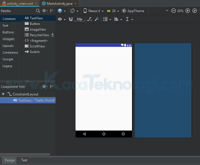 Cara mengatasi design preview android studo Tidak Muncul. Bagaimana caranya mengatasi design preview yang tidak muncul pada Android Studio dengan mudah ? Hal ini seringkali dialami oleh pengguna android studio apapun versinya. Banyak dari pengguna Android Studio kerap melakukan install ulang aplikasi padahal hal itu tidak akan membuahkan hasil karena yang bermasalah bukanlah pada aplikasinya namun pada pengaturannya. berikut langkah-langkahnya...