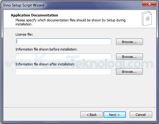 Bagaimana caranya membuat file setup / installer / installan aplikasi sendiri dalam berbentuk .exe ? kemungkinan anda akan menemukan hal ini ketika akan menginstall sebuah aplikasi dan anda diharuskan untuk mengklik next-next dan next agar aplikasi tersebut terinstall. Inno Setup adalah sebuah perangkat lunak instalasi bebas berbasis skrip yang ditulis menggunakan Embarcadero Delphi oleh Jordan Russel. Versi pertama perangkat lunak ini dirilis tahun 1997. Aplikasi ini memudahkan para programmer untuk menyatukan beberapa file penting agar dapat terinstall dengan mudah. Cara membuat file setup / installer aplikasi sendiri (.exe) dengan Inno Setup Compiler adalah sebagai berikut...