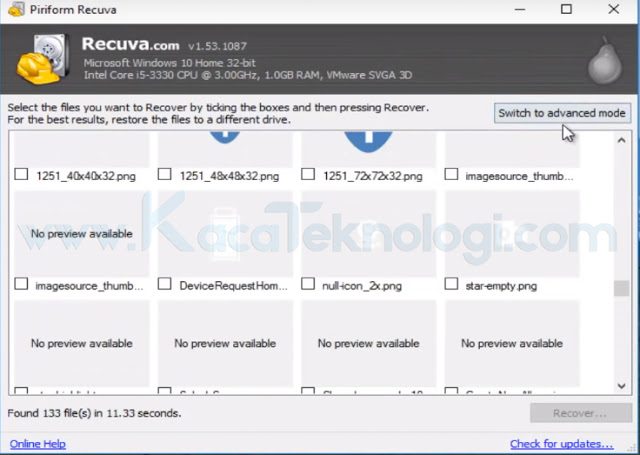 Bagaimana caranya mengembalikan file komputer / laptop yang terhapus atau hilang permanen atau file yang terhapus di recycle bin pada Windows 7/8/8.1/10 ? Apa saja penyebab file bisa hilang dan bagaimana caranya aplikasi data recovery / aplikasi pengembali data bisa bekerja ? file komputer / laptop yang terhapus atau hilang permanen bisa saja terjadi mungkin karena keteledoran user atau mungkin saja terinfeksi virus. Namun apakah file komputer yang terhapus atau hilang permanen dapat dikembalikan lagi ? menurut pengalaman saya, file yang sudah terhapus permanen kemungkinan besar masih bisa dikembalikan lagi dengan aplikasi tambahan walaupun tidak semuanya bisa kembali namun alangkah baiknya kita mencobanya terlebih dahulu.    Di sini terdapat dua kasus utama. Pertama, kemungkinan anda hanya sebatas menghapus / terhapus saja secara tidak sengaja. Untuk kasus ini anda masih bisa mengembalikannya (restore) denngan mengakses Recycle Bin setelah itu anda bisa mengembalikan file yang sudah terhapus. Kedua, file yang terhapus sudah tidak ada pada Recycle Bin. Untuk kasus ini kita butuh aplikasi tambahan yang sudah dirancang oleh pihak pengembang untuk mengembalikan file-file yang sudah hilang permanen tersebut.