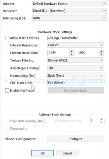 cara setting PCSX2 1.4.0 agar tidak lag, lemot, dan meningkatkan fps sampai 60. Bermain game PS2 menggunakan emulator PCSX2 di komputer merupakan hal yang cukup menyenangkan. Namun berbeda cerita jika emulator PCSX2 lag ketika memainkan game. Hal ini wajar saja terjadi karena emulator PCSX2 ini membuat seolah-olah bahwa komputer anda adalah PS2 jadi komputer anda butuh kerja dua kali untuk ini. Pertama sebagai komputer dan kedua sebagai perangkat PS2. Semua ini bisa anda atasi, yaitu dengan mengatur pengaturan pada PCSX2 sendiri. Pada artikel ini dijelaskan bagaimana cara mengatur PCSX2 1.4.0 agar tidak lag ketika dijalankan pada komputer dan cara ini sudah dicoba dan hasilnya pun cukup lebih baik dibandingkan sebelumnya. Meskipun tidak semua game akan berjalan lancar terlebih lagi jika game-game yang memiliki spesifikasi berat untuk dijalankan maka kemungkinan lag ketika bermain masihlah ada. Faktor lain yang mendukung agar bermain game PS2 pada komputer lancar adalah spesifikasi dari game dan PC yang sesuai dan seimbang.