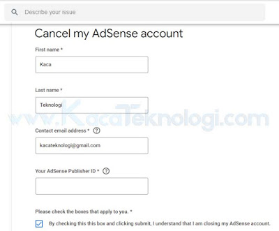 Cara Menghapus & Mengatasi Akun Adsense yang Ditolak dan Duplikat Akun yang tidak ada tombol batal atau cancel - Memiliki akun adsense namun tidak digunakan sama saja seperti anda membeli barang namun tidak ada manfaatnya. Akun adsense juga perlu dihapus karena beberapa penyebab contohnya adalah karena ditolak oleh google, dianggap duplikat akun, dan lain-lain. Adapun untuk mengatasi duplikat akun tanpa menghapus akun adsense bisa dilakukan dengan cara berikut...