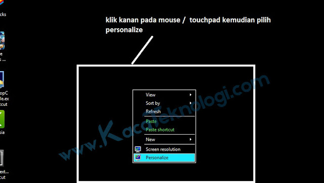 Cara Merubah Tampilan Desktop Windows 8 Menjadi Dark Mode