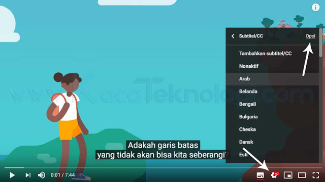 Bagaimana cara menerjemahkan, menampilkan, merubah subtitle youtube dari inggris ke bahasa indonesia di pc/laptop dan hp/android?