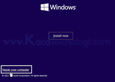 Bagaimana cara memperbaiki We couldn't complete the updates, undoing changes di Windows 8 dan 10 terbaru yang selalu restart terus pada laptop asus, acer, lenovo dll.