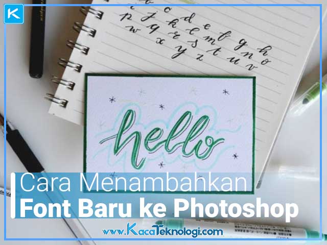 Cara Download Font Untuk Photoshop