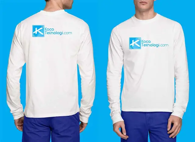 Download Template Mockup Kaos Lengan Panjang PSD, CDR Gratis dan mudah diedit serta bisa diganti warnanya baik bagian depan dan belakang. Serta Cara mengedit mockup agar gambar desain mengikuti kontur kaos.