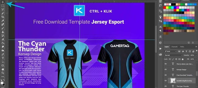 Free Download template jersey gaming psd gratis, Free download mockup jersey esport cdr gratis, free download Mockup Template Jersey Esport Gaming Depan Belakang PSD keren