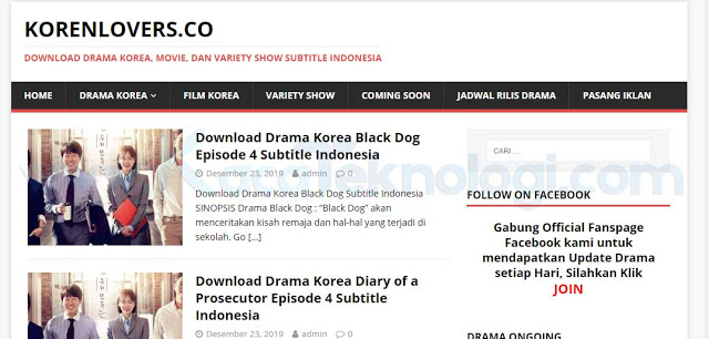 Daftar Situs Download Drama Korea Subtitle Indonesia Terbaru dan terbaik yang bisa Anda tonton dengan streaming atau dengan mengunduhnya. Anda juga bisa menikmati di Android, PC, Laptop, Komputer dan tentunya gratis.