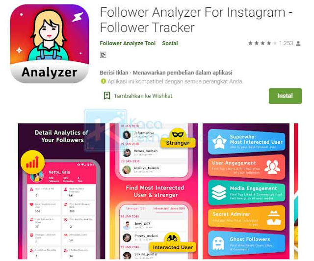 Bagaimana cara melihat/mengetahui orang yang suka stalking akun Instagram (IG) kita (stalker) dengan menggunakan aplikasi atau tanpa menggunakan aplikasi terbaru di android,pc,ios? salah satunya menggunakan instagram check satlkers atau jnckmedia.com ig stalk.