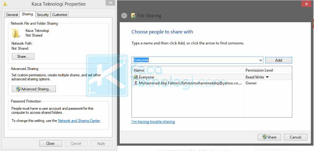 Cara mengatasi error Destination Folder Access Denied, you need permission to perform this action di Windows 7/8//10 saat copy & paste file/folder dan juga unspecified error.