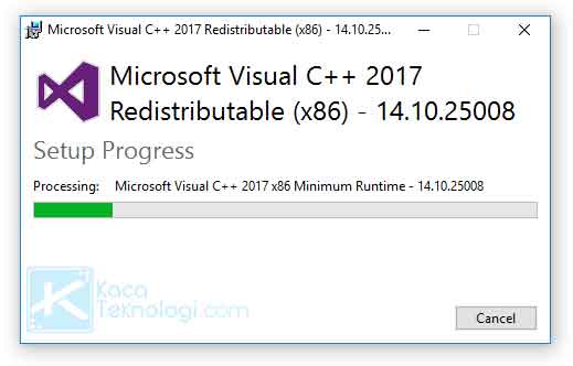 cara mengatasi error "This program can't start because api-ms-win-crt-runtime-l1-1-0.dll is missing from your computer. Try reinstalling the program to fix this problem." pada saat menjalankan game PES, aplikasi, dan driver.