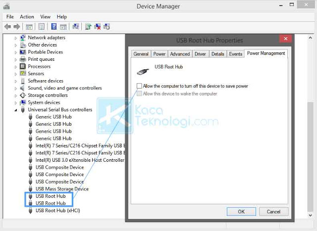 Cara Mengatasi USB Device Not Recognized - Unknown Device ada laptop/komputer di Windows 7, 8, & 10 ketika menghubungkan joystick,  kabel data handphone Android seperti Xiaomi, Oppo, Asus, dan harddisk eksternal.