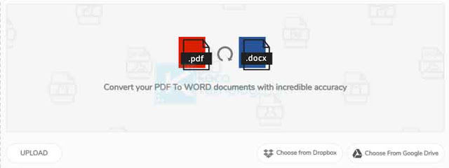Bagaimana cara mengubah file format PDF ke Word secara online & offline (menggunakan aplikasi )atau tanpa menggunakan aplikasi? ada beberapa situs online yang dapat Anda manfaatkan untuk convert file PDF ke Word dengan mudah salah satunya duplichecker, unipdf, sodapdf, smallpdf, pdf2doc, google document.