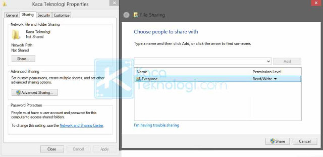 Cara mengatasi error Destination Folder Access Denied, you need permission to perform this action di Windows 7/8//10 saat copy & paste file/folder dan juga unspecified error.