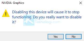 Bagaimana cara mengatasi error "NVIDA display settings are not available - you are not currently using a display attached to an NVIDIA GPU." di laptop/komputer pada Windows 7/8/10?