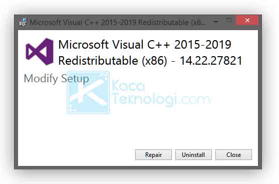 cara mengatasi error "This program can't start because api-ms-win-crt-runtime-l1-1-0.dll is missing from your computer. Try reinstalling the program to fix this problem." pada saat menjalankan game PES, aplikasi, dan driver.