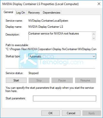 Bagaimana cara mengatasi error "NVIDA display settings are not available - you are not currently using a display attached to an NVIDIA GPU." di laptop/komputer pada Windows 7/8/10?