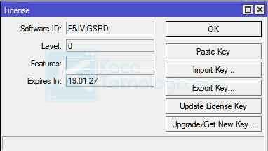 Cara memasukkan/men-generate/registrasi lisensi secara online ke Mikrotik dengan jenis-jenis level yang ditentukan. Tutorial Mikrotik: Belajar Mikrotik dari dasar sampai mahir