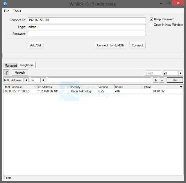 Tutorial Mikrotik dari dasar sampai mahir: Cara masuk/login/akses router Mikrotik di komputer/laptop dan Android menggunakan Winbox, Telnet, SSH & Webfig dan cara mengatasi mikrotik tidak bisa login via winbox.