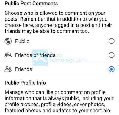 Cara Menyembunyikan Komentar di Facebook Lite atau di Smartphone Android