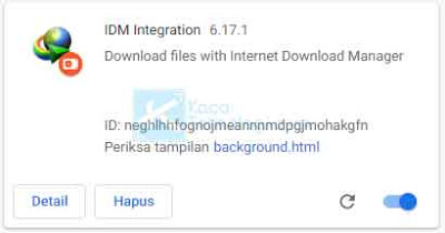 Cara mengaktifkan dan memasang IDM (Internet Download Manager) di browser Google Chrome terbaru dengan file idmgcext.crx dan bagaimana cara mengatasi error crx_header_invalid ketika memasang ekstensi.