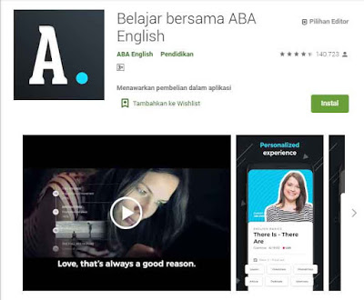 Berikut ini adalah 25 aplikasi belajar bahasa inggris online terbaik untuk android 2020 yang wajib dicoba