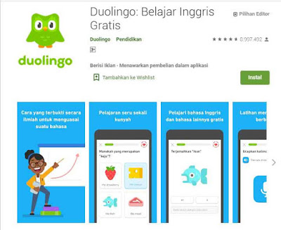 Berikut ini adalah 25 aplikasi belajar bahasa inggris online terbaik untuk android 2020 yang wajib dicoba