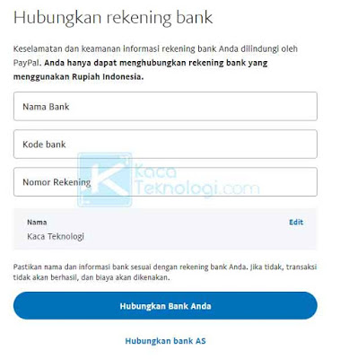 Anda akan diarahkan ke halaman di mana Anda bisa melihat metode pembayaran yang tersedia di akun Anda. Jika Anda ingin menambah bank baru silakan klik "Hubungkan rekening bank" dan jika Anda ingin menambahkan kartu kredit silakan klik "Hubungkan kartu kredit".