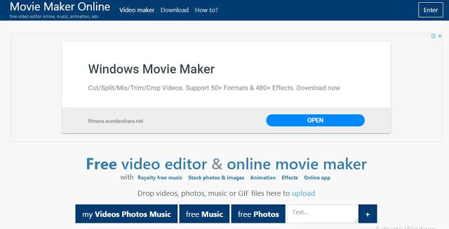 Yang kedua, ada nama Movie Maker Online saya yakin sobat pernah mendengar atau bahkan tidak asing dengan nama Movie Maker, salah satu software ternama yang mungkin pernah sobat install di desktop sobat, nah tool yang satu ini juga terdapat versi online nya dan bebas dari yang namanya watermark, sama dengan versi desktop. 