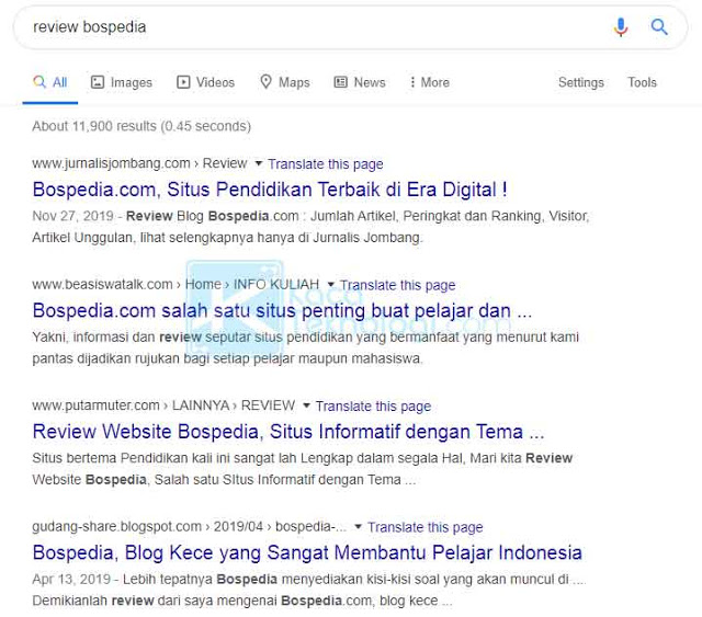 Review Bospedia.com dari KacaTeknologi.com sebagai situs pendidikan yang terpercaya dan berkualitas untuk semua.