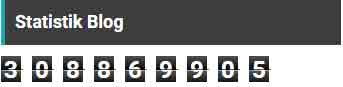 Silakan Anda lihat saja statistik blog yang terpampang di situsnya. Angkanya sangat fantastik bukan? Hal ini tentu menunjukan ainamulyana memiliki konten yang terpercaya dan berkualitas, sehingga setiap detiknya pasti saja ada orang yang berkunjung.