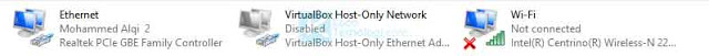 Silakan buka Control Panel terlebih dahulu. Masuk ke Control PanelNetwork and InternetNetwork and Sharing Center kemudian pilih Change adapter settings yang berada di sebelah kiri. Klik dua kali pada koneksi yang terhubung. Di sini saya mengklik Ethernet.