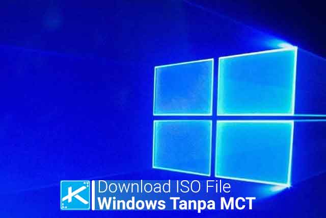 Cara download (unduh) file ISO Windows 10 dari website resmi Microsoft tanpa perlu Media Creation Tool dengan mudah dan terbaru di laptop / PC / smartphone.