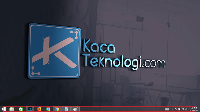 Cara Memindahkan Menu Taskbar Keatas dan samping di Windows 7,8 dan 10 dan cara menggeser menu taskbar