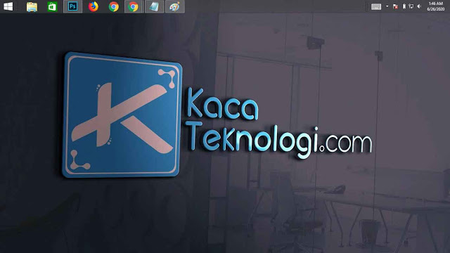 Cara Memindahkan Menu Taskbar Keatas dan samping di Windows 7,8 dan 10 dan cara menggeser menu taskbar