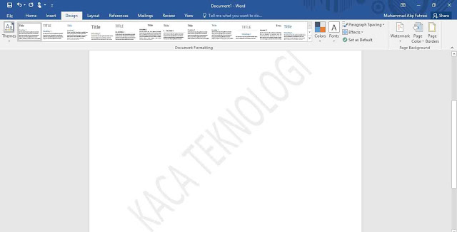 4 Cara Membuat Tulisan Watermark di Microsoft Word Terbaru
