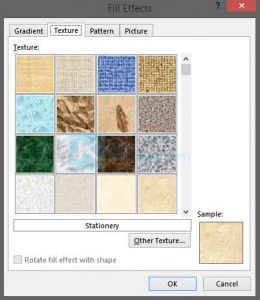 Cara mengubah warna kertas, background / latar belakang menjadi gambar, texture, pattern, dan gradient di Microsoft Word versi 2007, 2010, 2013, 2016 dan 2020.