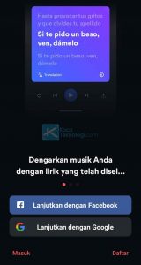 cara sederahana menampilkan lirik lagu spotify