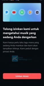 Langkah mudah memunculkan lirik di spotify