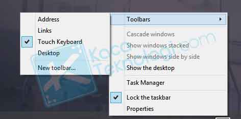 cara menampilakn menu keyboard virtual 