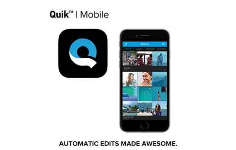 Aplikasi rekomendasi terakhir adalah Quick. Aplikasi ini memberikan Anda kesempatan untuk memotong, memperbesar, memutar foto dan klip video dengan mudah dan cepat.