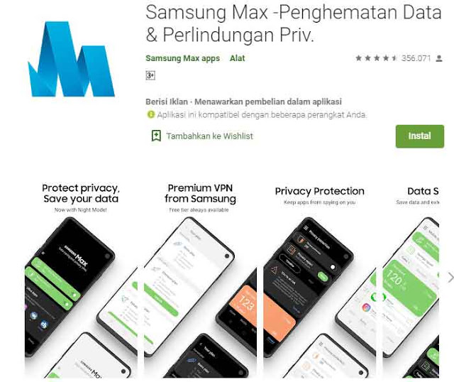 penghemat paket data internet samsung