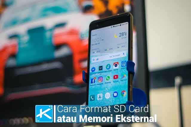 3 Cara Format SD Card atau Memori Eksternal di HP Oppo Terbaru