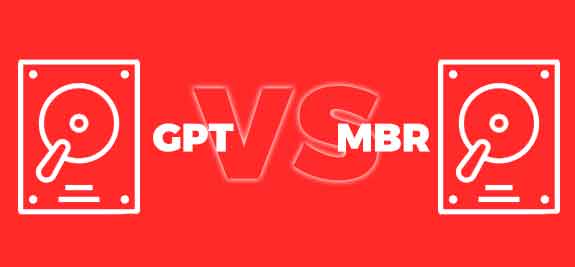 GPT adalah singkatan dari GUID Partition Table, yang merupakan standar untuk layout tabel partisi pada hard disk fisik yang menggunakan pengenal unik global (GUID). Sedangkan MBR adalah singkatan dari master boot record. MBR adalah jenis format tabel partisi yang sudah ada sebelum GPT muncul.