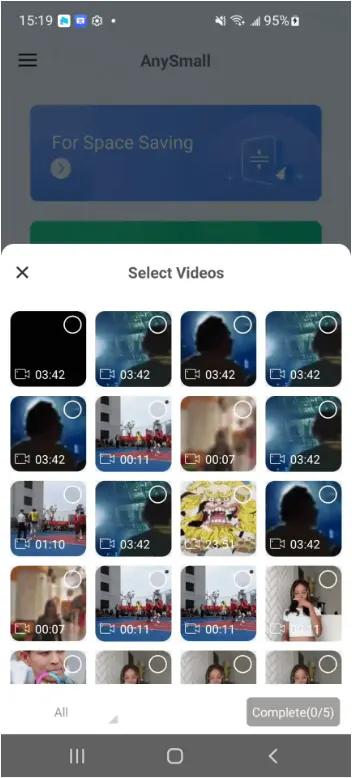 Aplikasi AnySmall-Kompres Video WhatsApp pada Ponsel Android Kamu