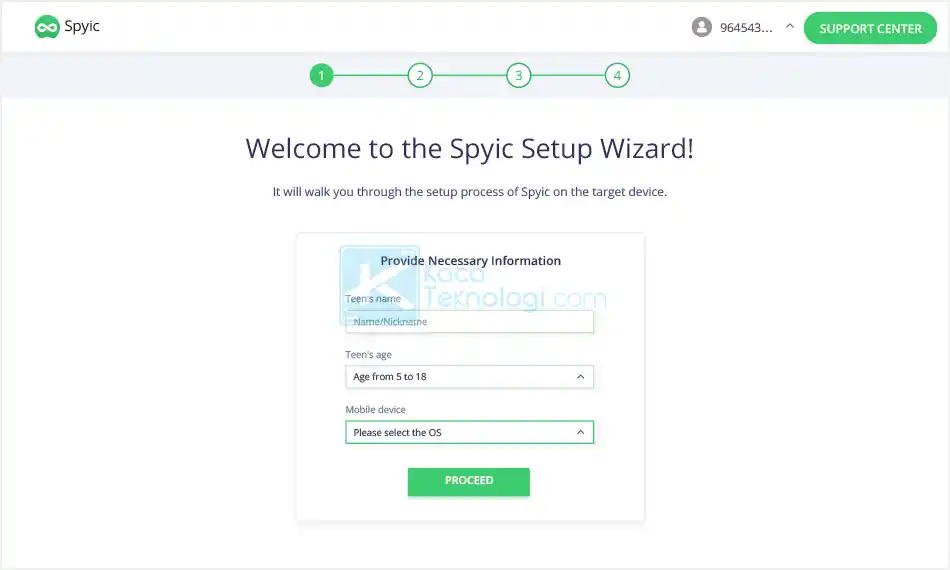 Cara daftar Spyic untuk mengetahui teman sedang chatting dengan siapa