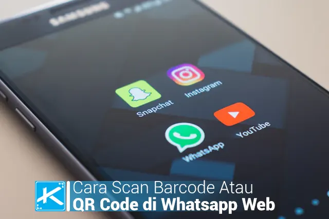 Cara Scan Barcode Atau QR Code di Whatsapp Web