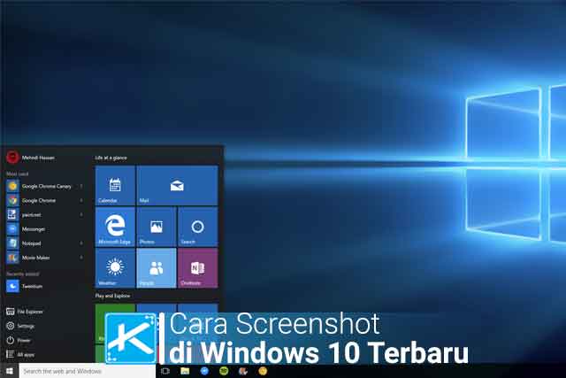 Cara Screenshot di Windows 10