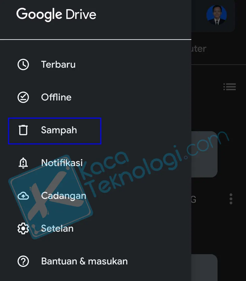 cara mengembalikan file google drive yang sudah terhapus permanen